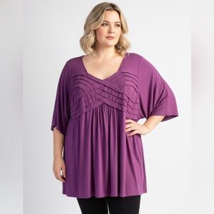 Jessica London Criss Cross Top